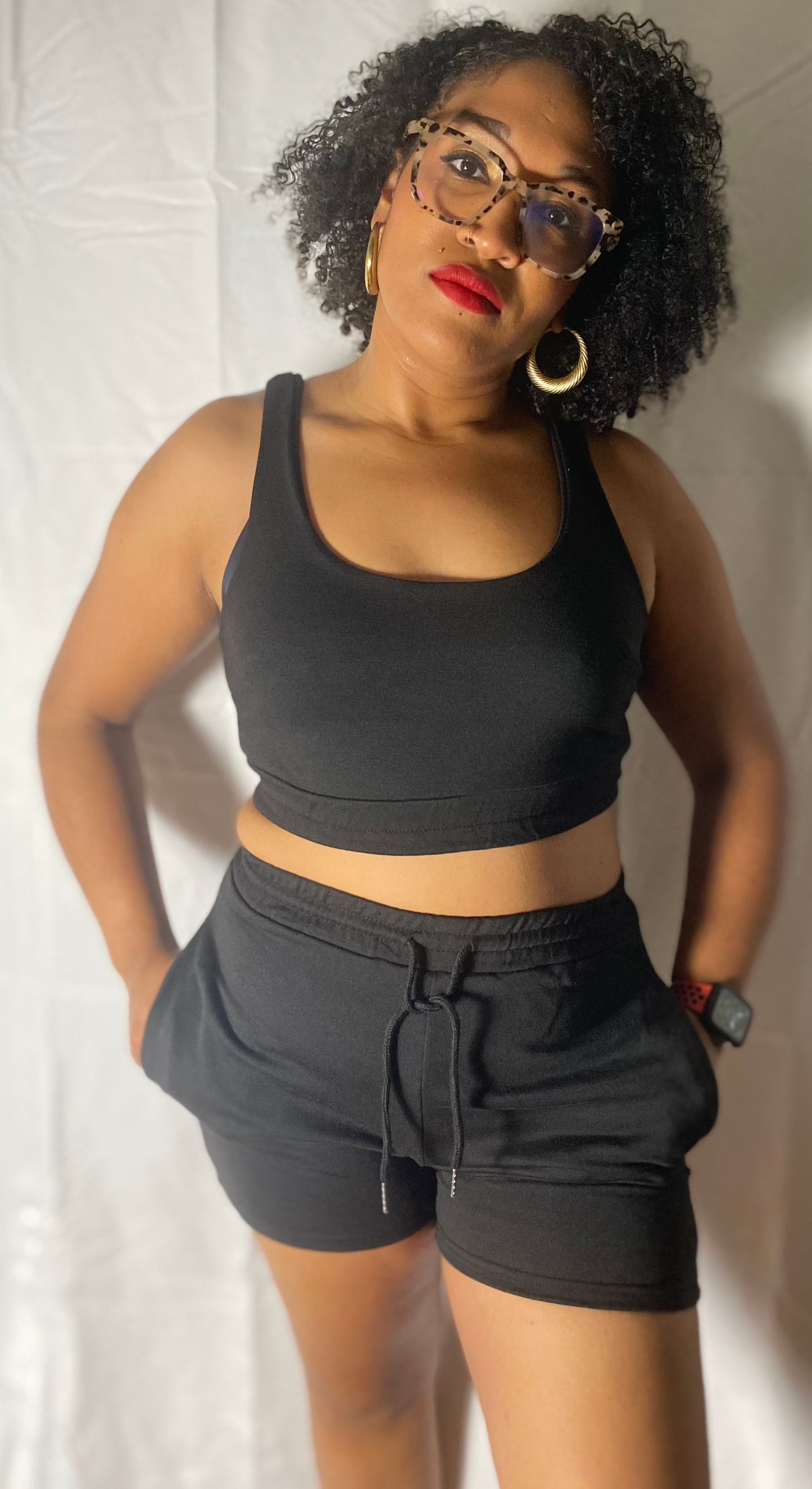 Noble Echelon™️ women’s crop top shorts set