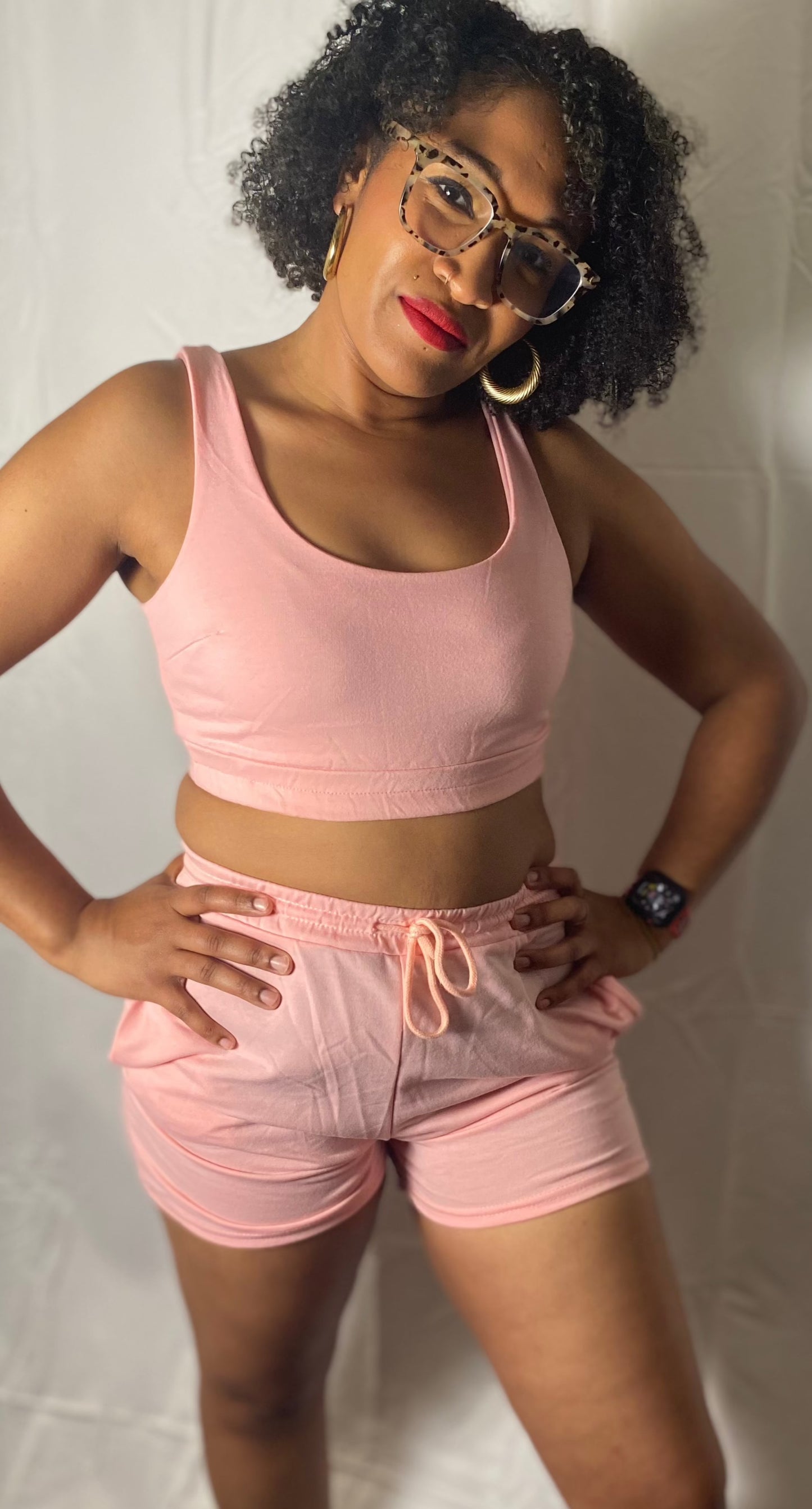 Noble Echelon™️ women’s crop top shorts set